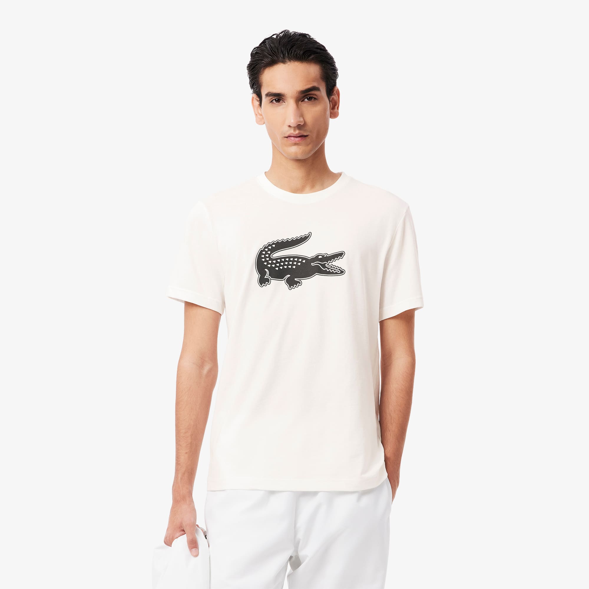 Lacoste Men's Ultra Dry XXL Logo Sport T-Shirt