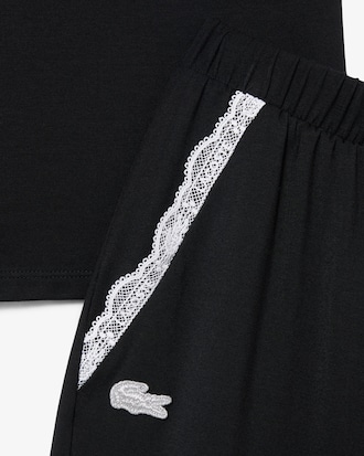 Lace Band Pajama Set
