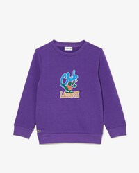 Unisex Contrast Signature Print Sweatshirt