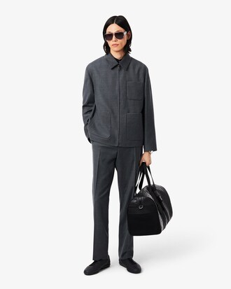Pure Wool Zipped Jacket