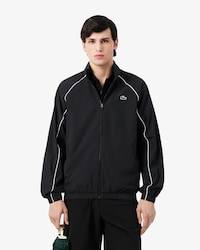 Sport Water-Repellent Trim Accent Track Jacket