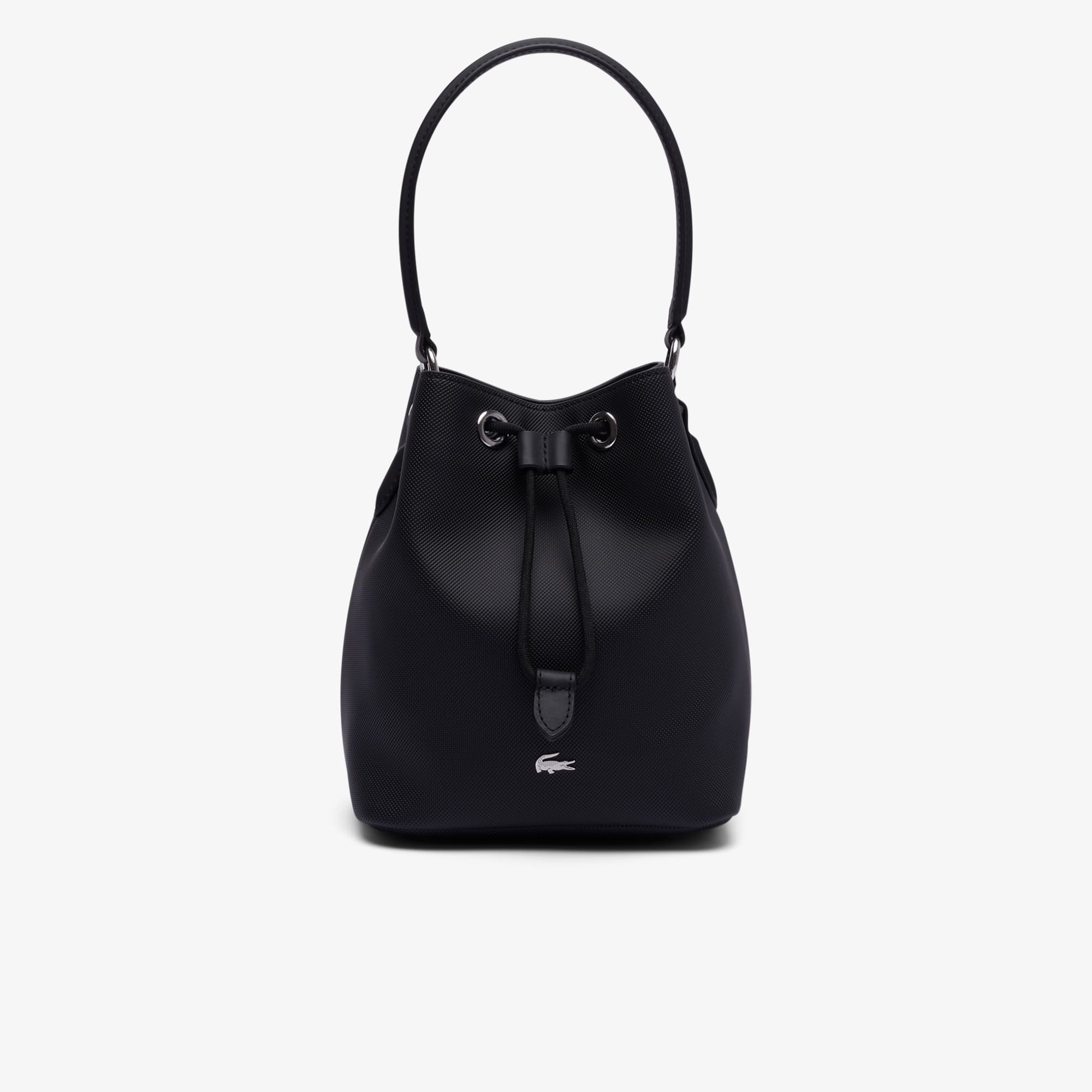 Lacoste Daily City Bucket Bag - One Size In Black