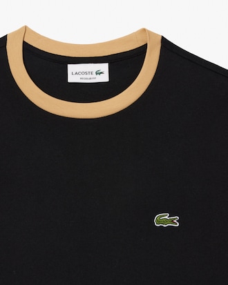Men's Regular Fit Cotton Colorblock T-Shirt