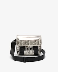 The Blend Silver Messenger Bag