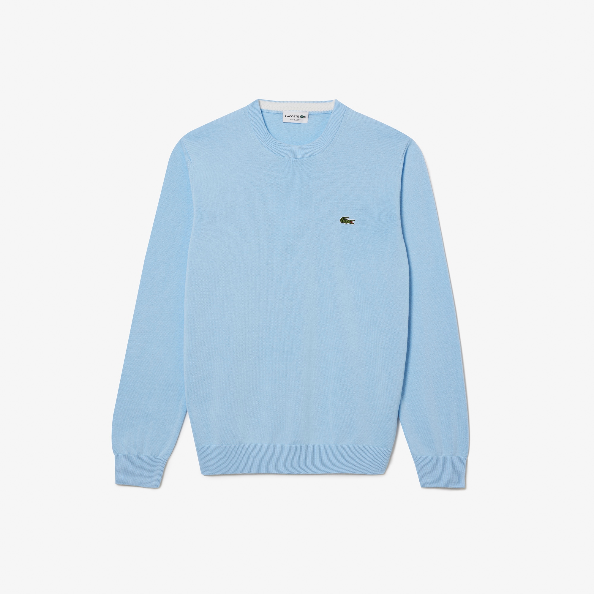 Men's Crew Neck Cotton Sweater - Sweaters & Sweatshirts - New In