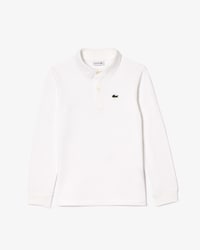 Kids' Long Sleeve Petit Piqu&eacute; Polo