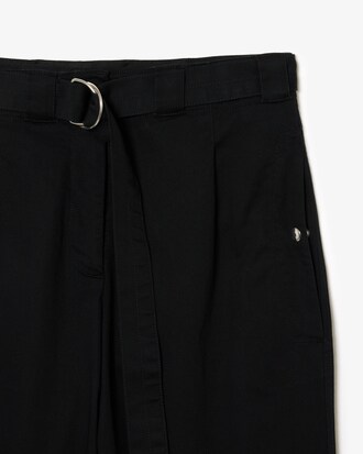 Women's Stretch Cotton Gabardine Cargo Pants