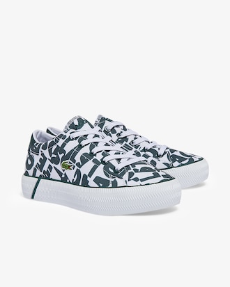 Children's Gripshot Canvas Printed Sneakers