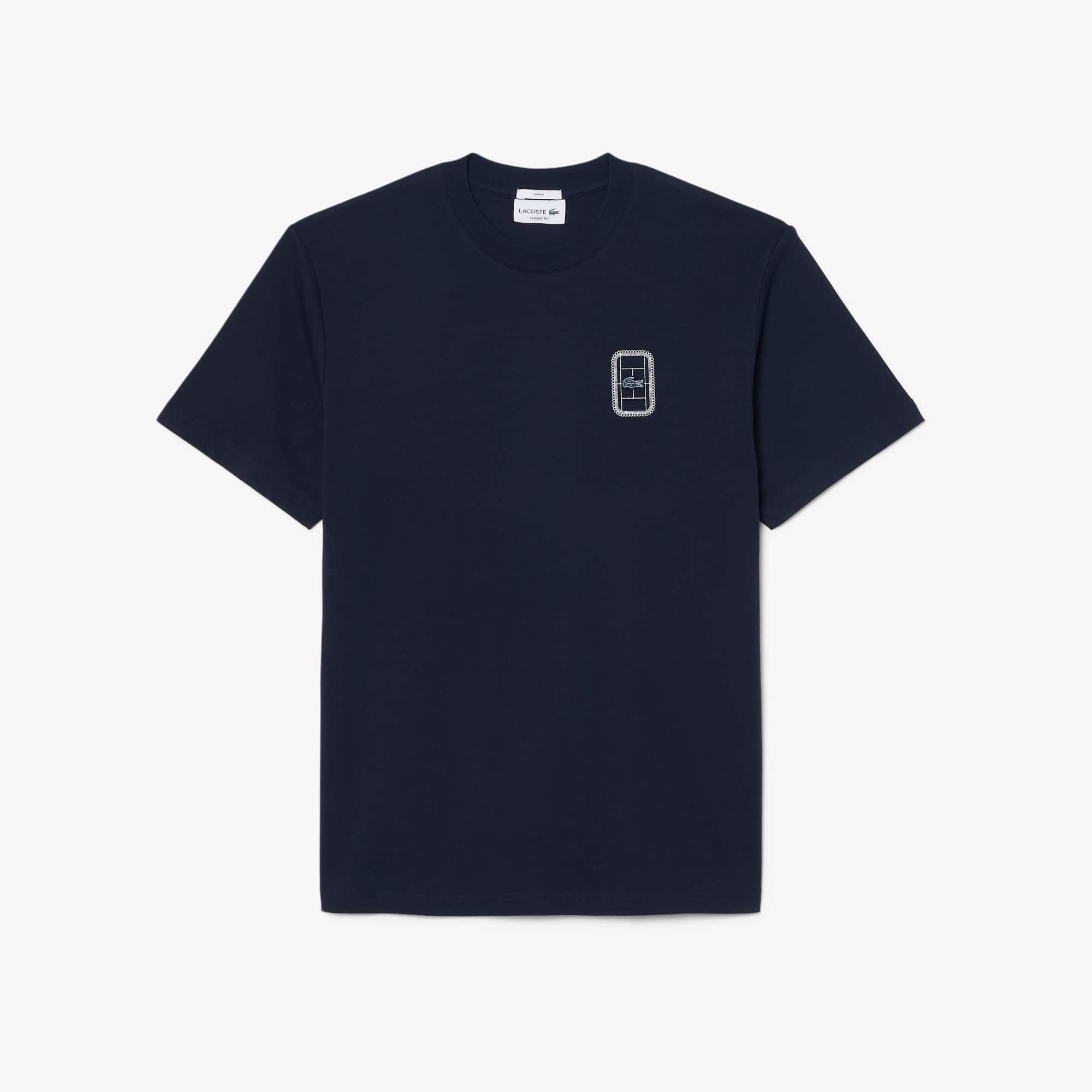 Tennis Print Cotton Jersey T-shirt