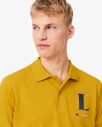 Classic Fit Printed Petit Piqu&eacute; Polo Shirt