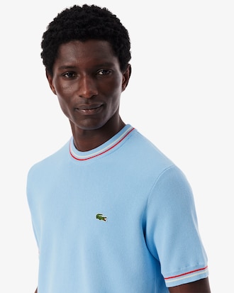 Men's Classic Fit Striped Knit T-Shirt