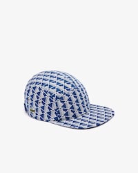 Unisex Monogram Print Twill Jockey Cap
