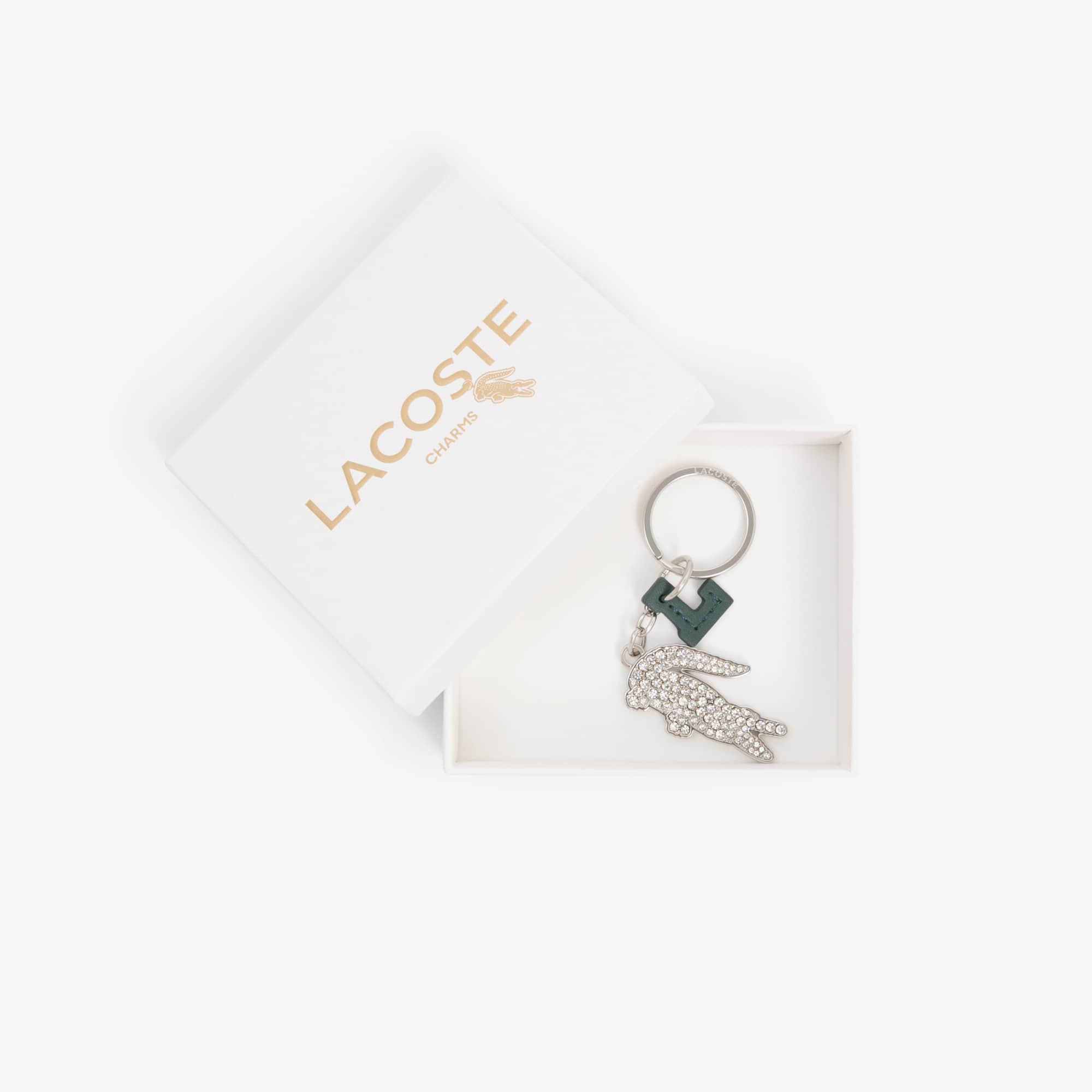 Diamanté Crocodile L Charms Key Ring - Wallets & Small Leather Diamanté Crocodile L Charms Key Ring - Wallets & Small Leather