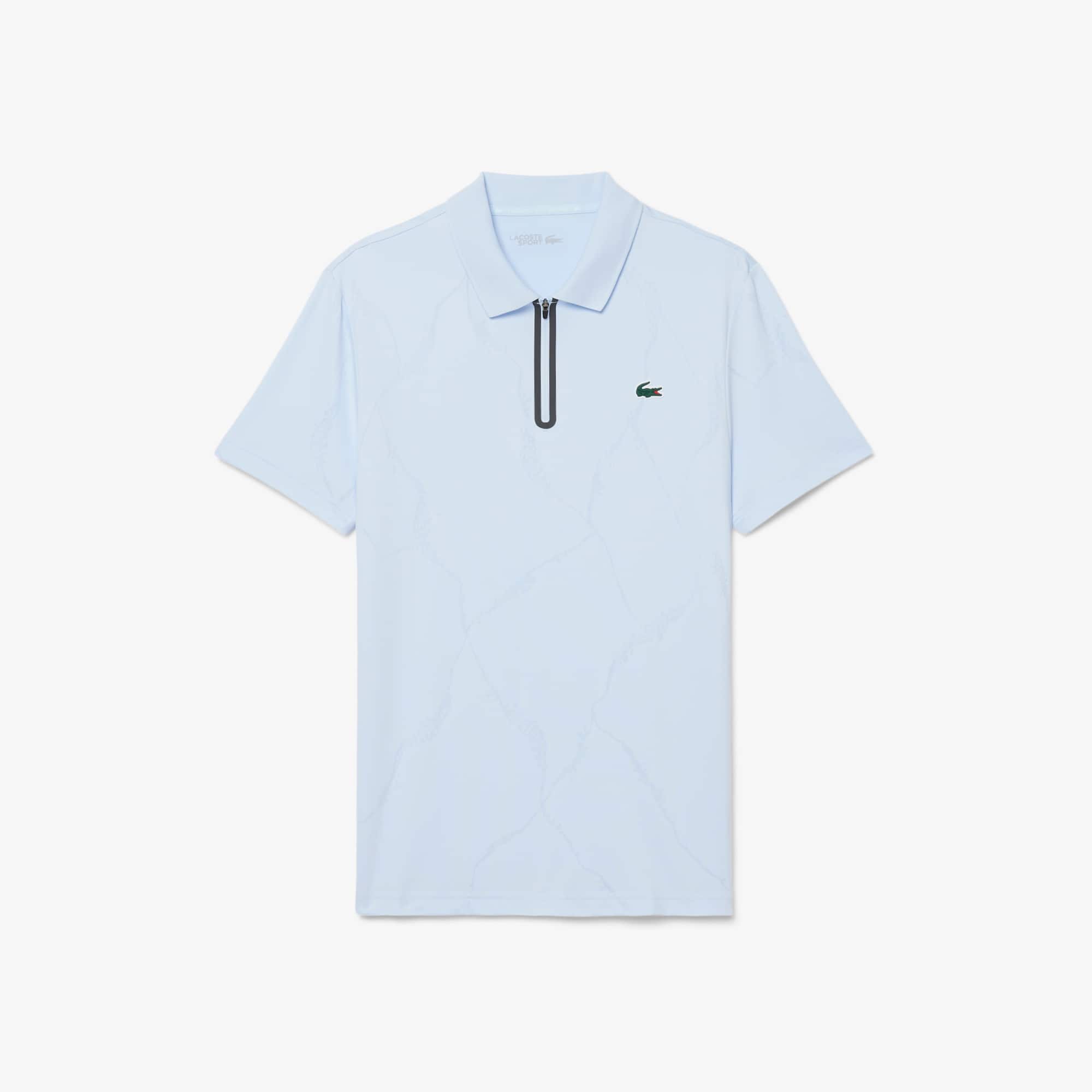 Ultra Dry Jacquard Crocodile Tennis Polo Shirt
