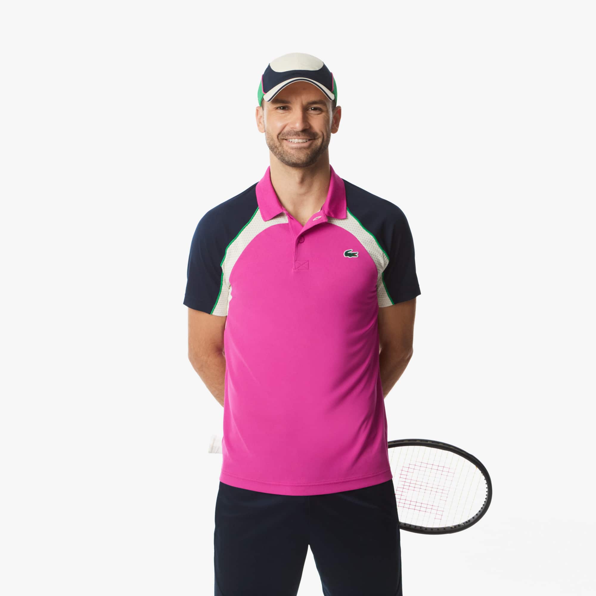 Men's Ultra Dry Colorblock Tennis Polo - Polo Shirts - New In 2026