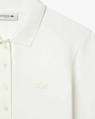 Women's Slim Fit L.12.D Stretch Mini Piqué Polo
