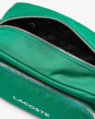 Crossbody unisex de nailon con marca