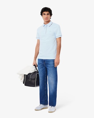 Men's Regular Fit Paris Stretch Piqué Polo