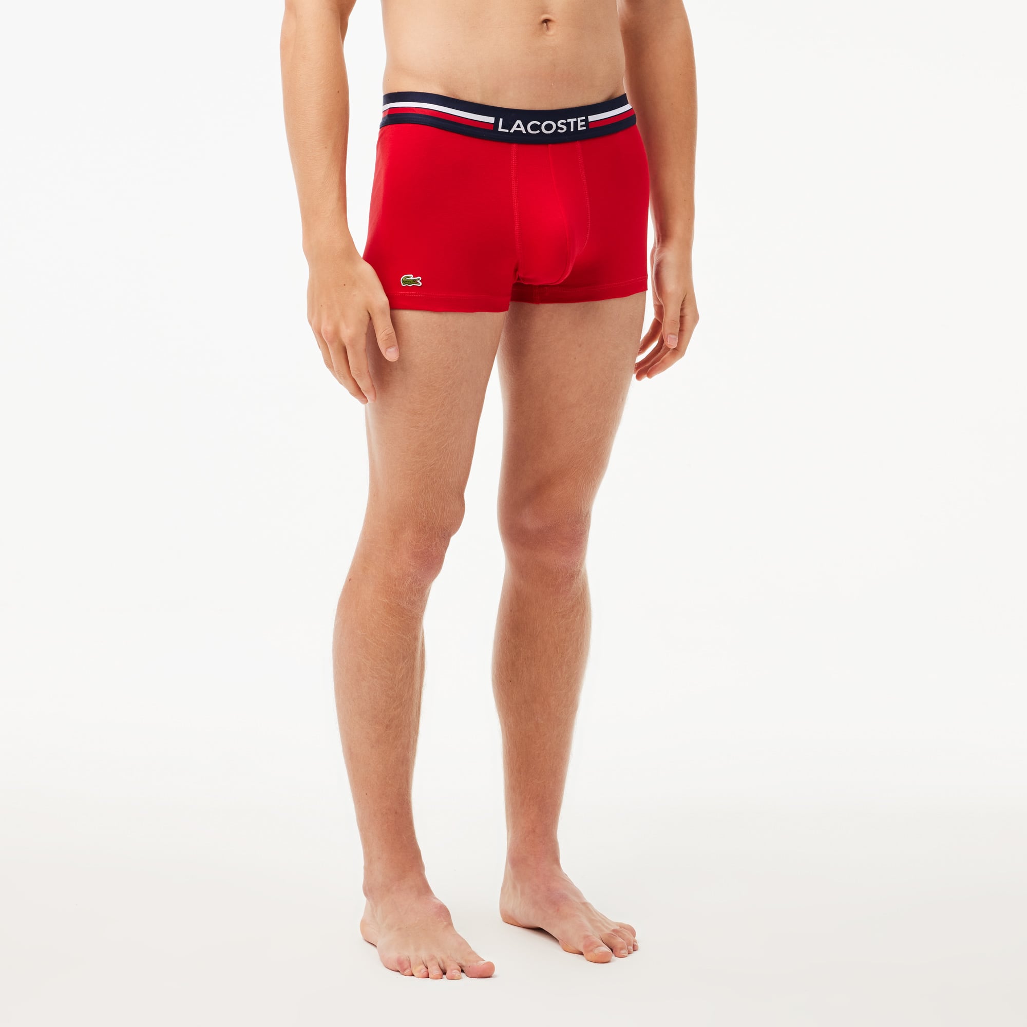 Men's 3-Pack Multicolor Waist Trunks - Underwear