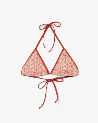 Women's Printed Jersey Swim Top