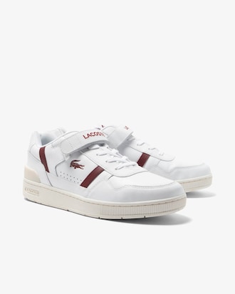Women's T-Clip Velcro Leather Sneakers