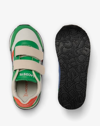 Sneakers de material sintético en colores pop Partner para niño