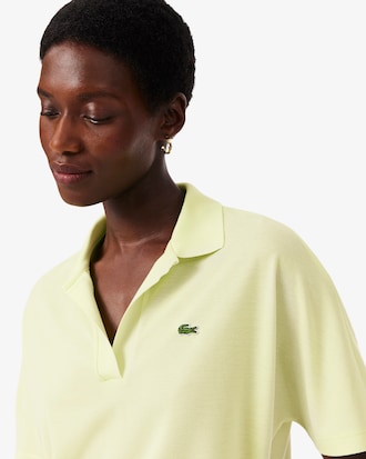 Women's Relaxed Fit Piqu&eacute; Polo