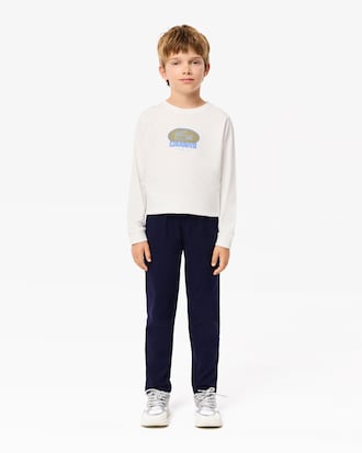 Pantalones de algod&oacute;n el&aacute;stico para ni&ntilde;os