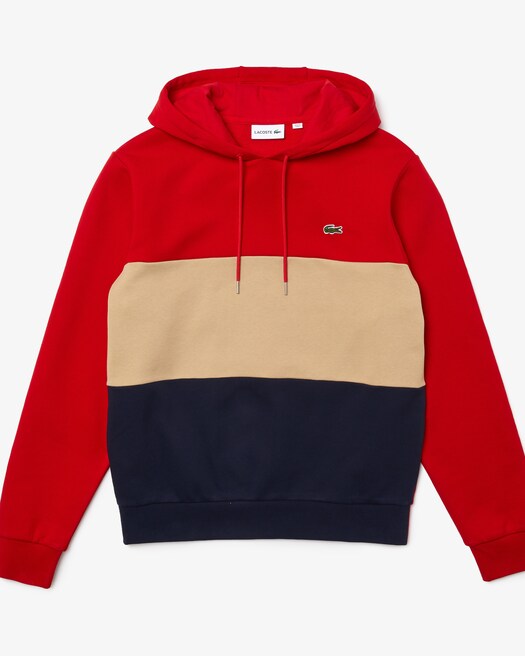 Red / Beige / Navy Blue