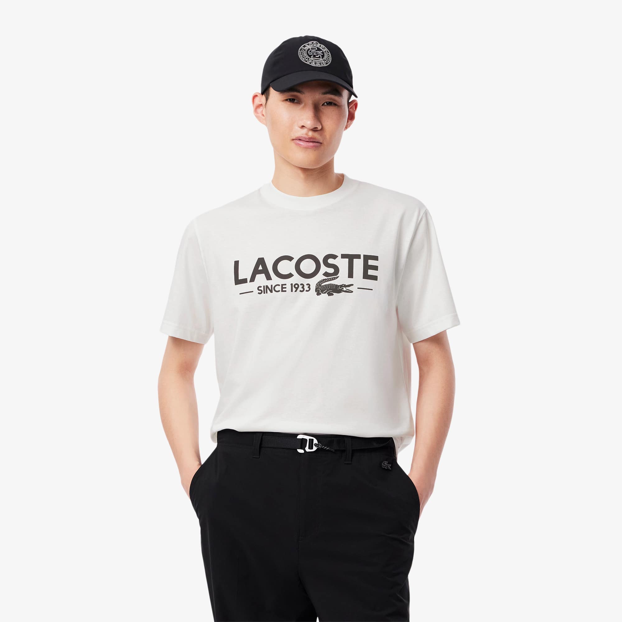 Men's Printed Cotton T-Shirt - T-shirts - New In 2025 | Lacoste
