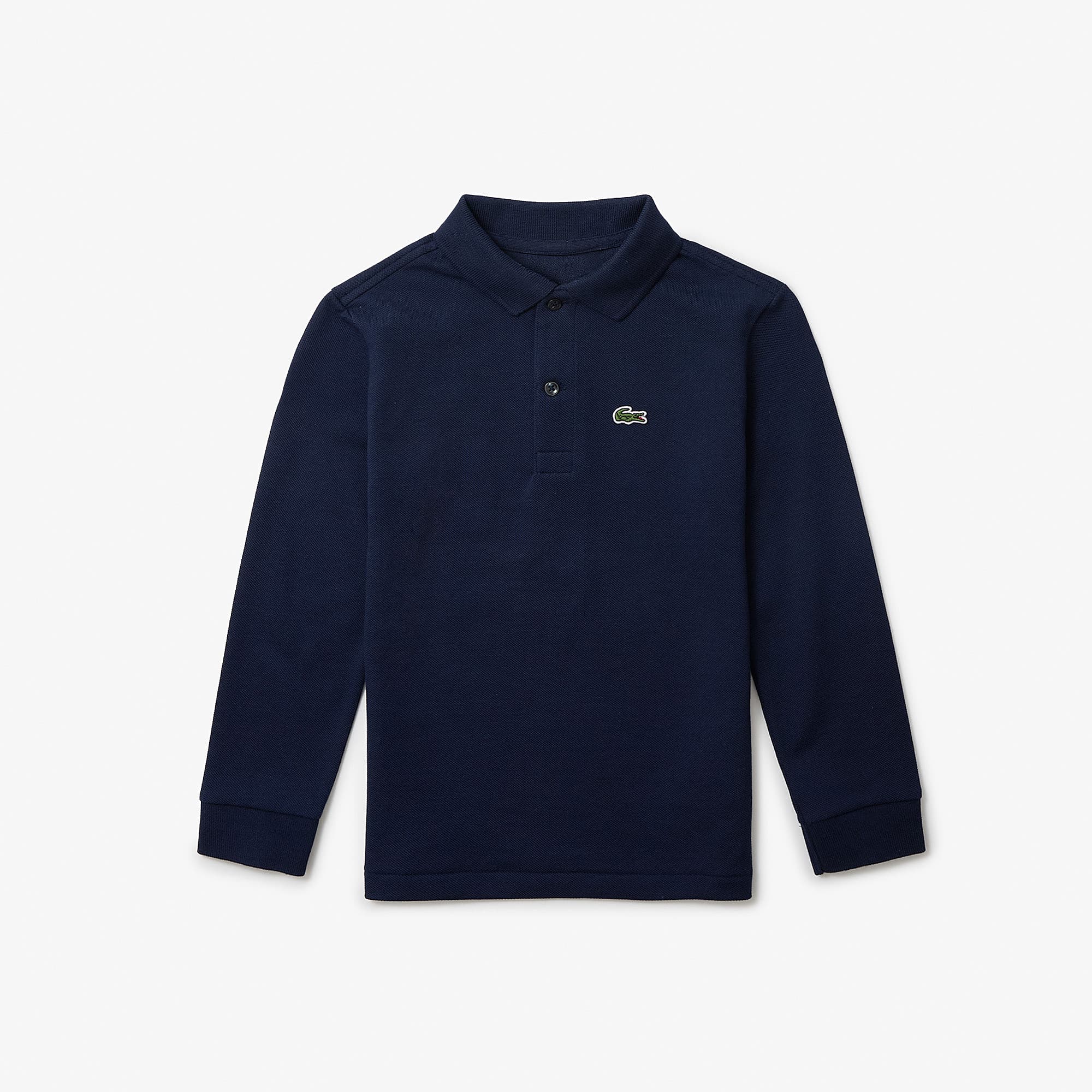 Lacoste Boys' Long Sleeve Piqué Polo - 4 Years In Blue