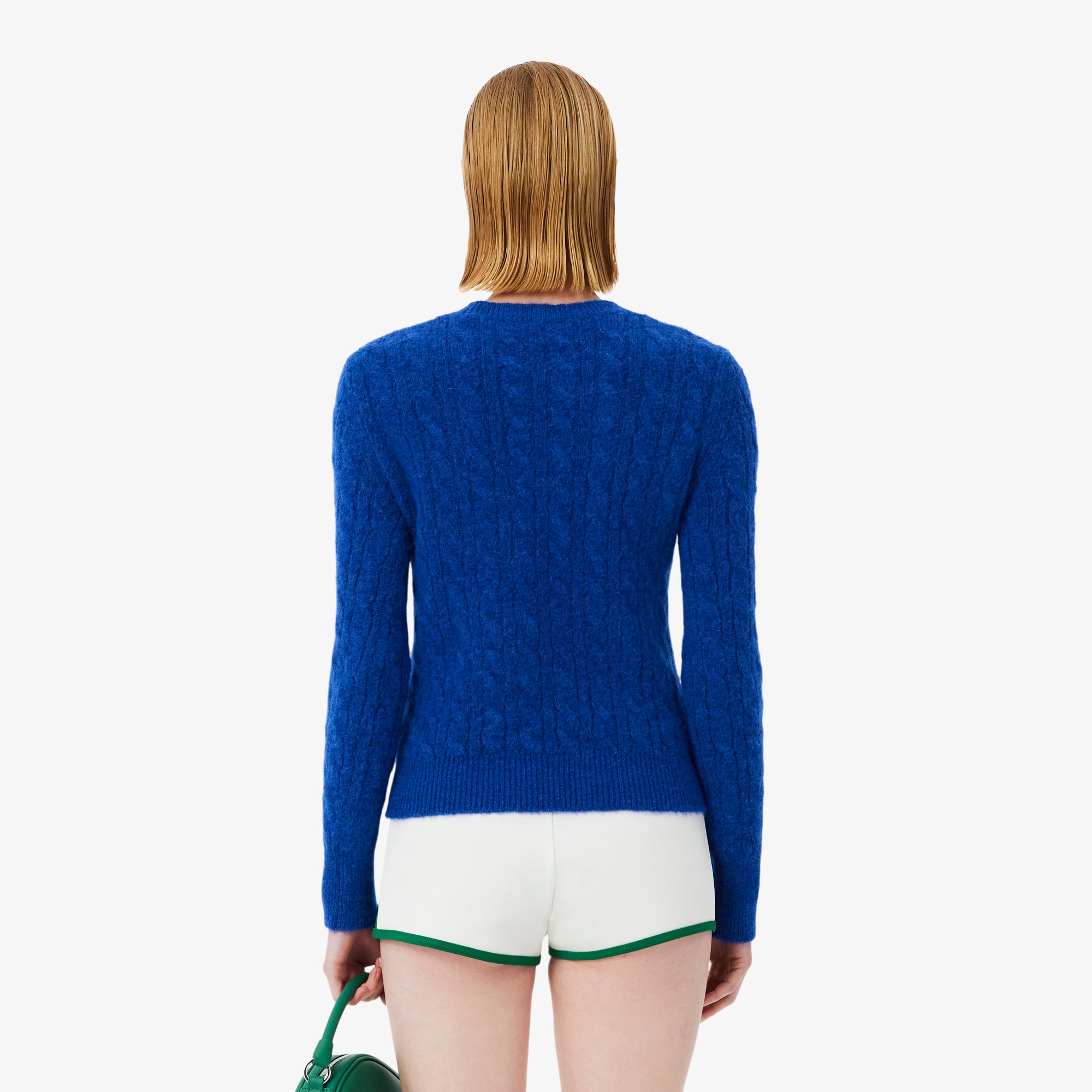 Runway Alpaca Blend Cable Knit Sweater