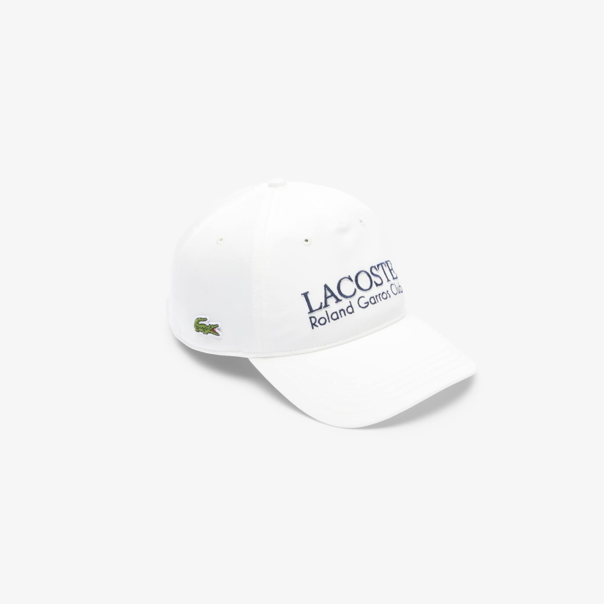 Lacoste Roland-garros Edition Cap In White