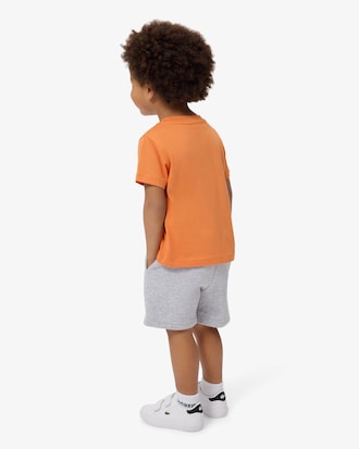 Badge Accent Cotton T-Shirt