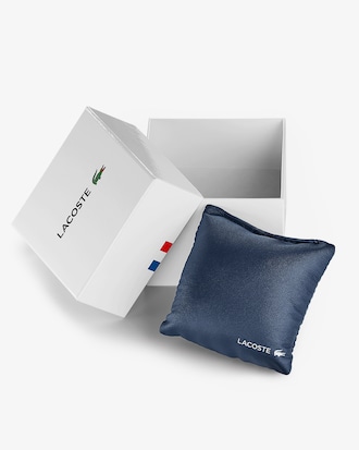 Ladycroc 3 Hands Watch - Silver With Stainless Steel Bracelet