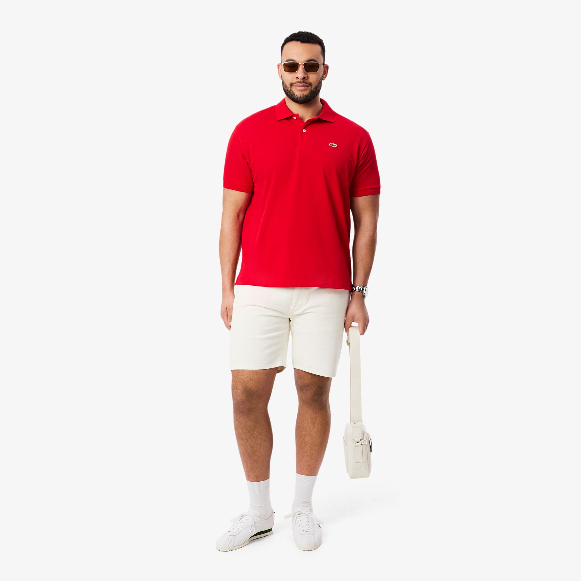 Men's Straight Cut Denim Shorts