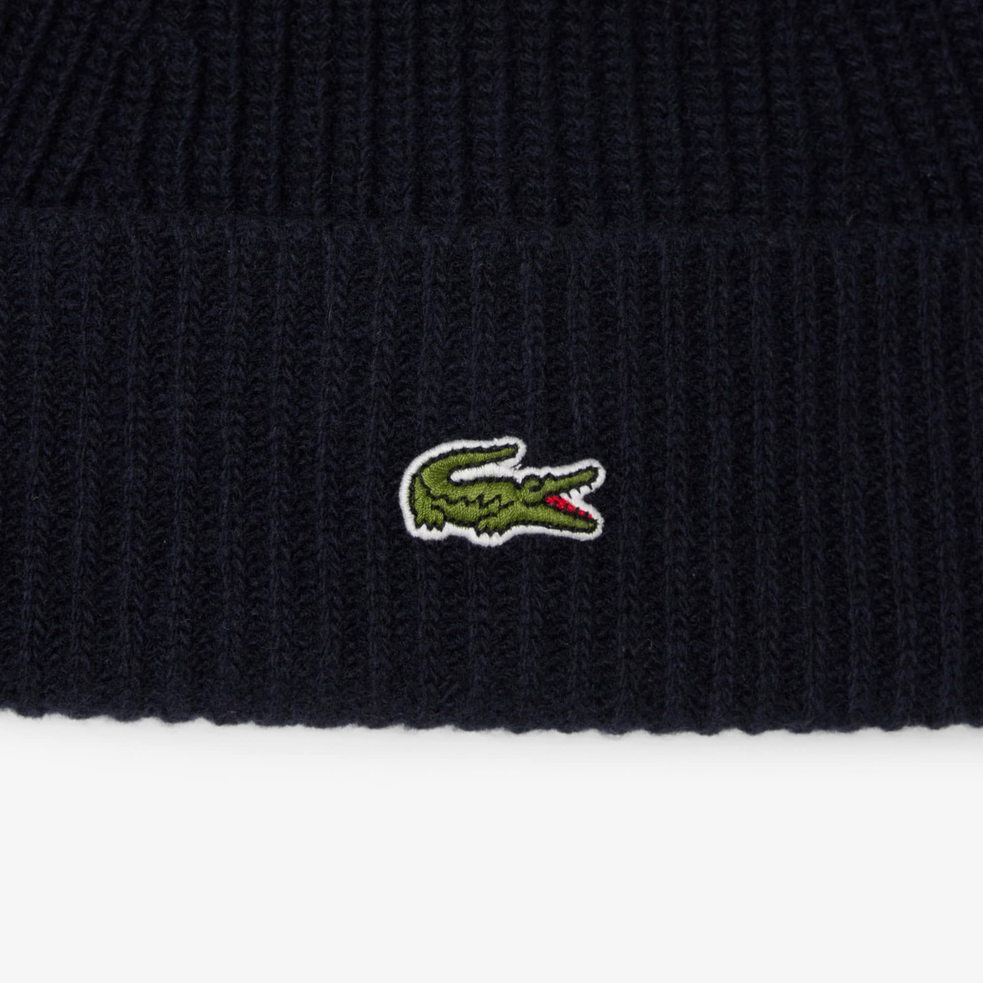 Unisex Rib Knit Wool Beanie