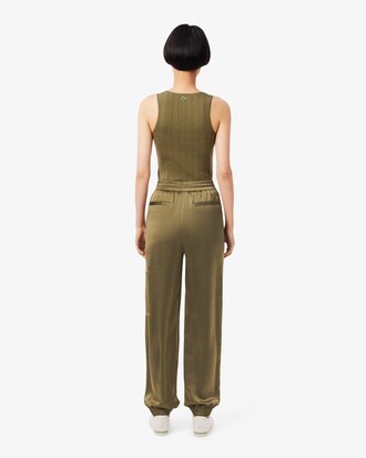 Women's Oversized Satin Sweatpants