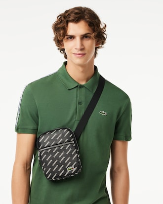 Men's LCST Logo Print Satchel
