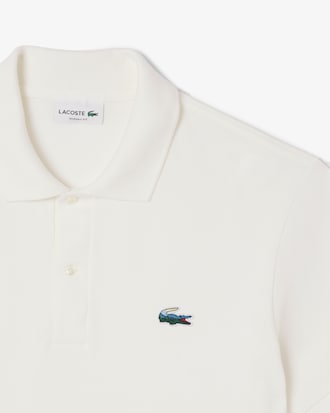 Men's Classic Fit Landscape Crocodile Piqué Polo