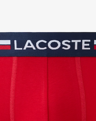Lot de 3 boxers courts coton stretch