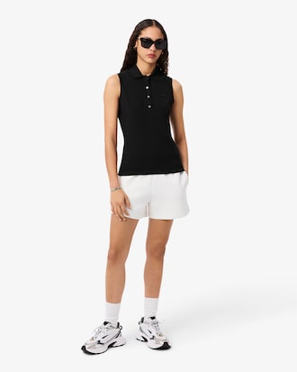 Women's Slim Fit L.12.D Sleeveless Stretch Polo