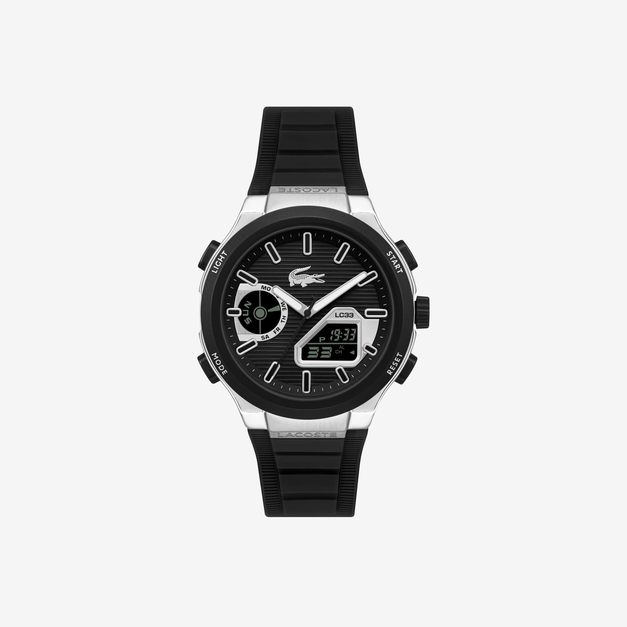 Lacoste Reloj LC33 Premium de Silicona Analógico y Digital