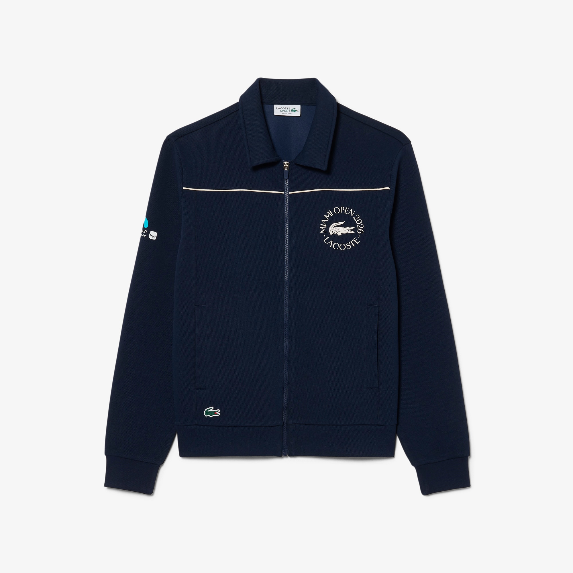 LACOSTE SPORT セットアップUS S Men's Tennis Inset Crew Neck Sweatsuit - Recycled Materials - New