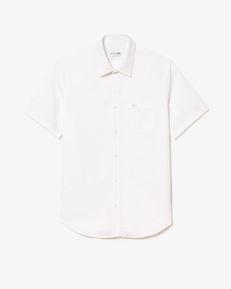 Men's Regular Fit Short Sleeve Cotton Shirt