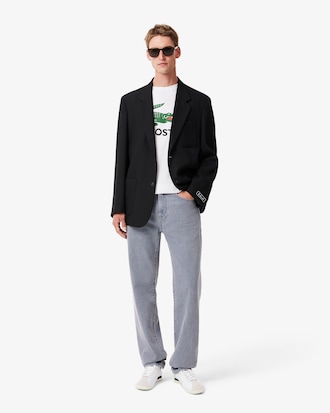 Men's Signature Print Cotton T-Shirt