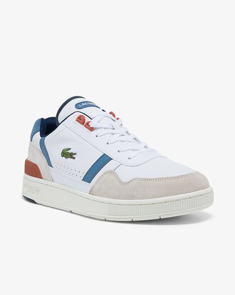 Men's T-Clip Leather and Synthetic  Sneakers