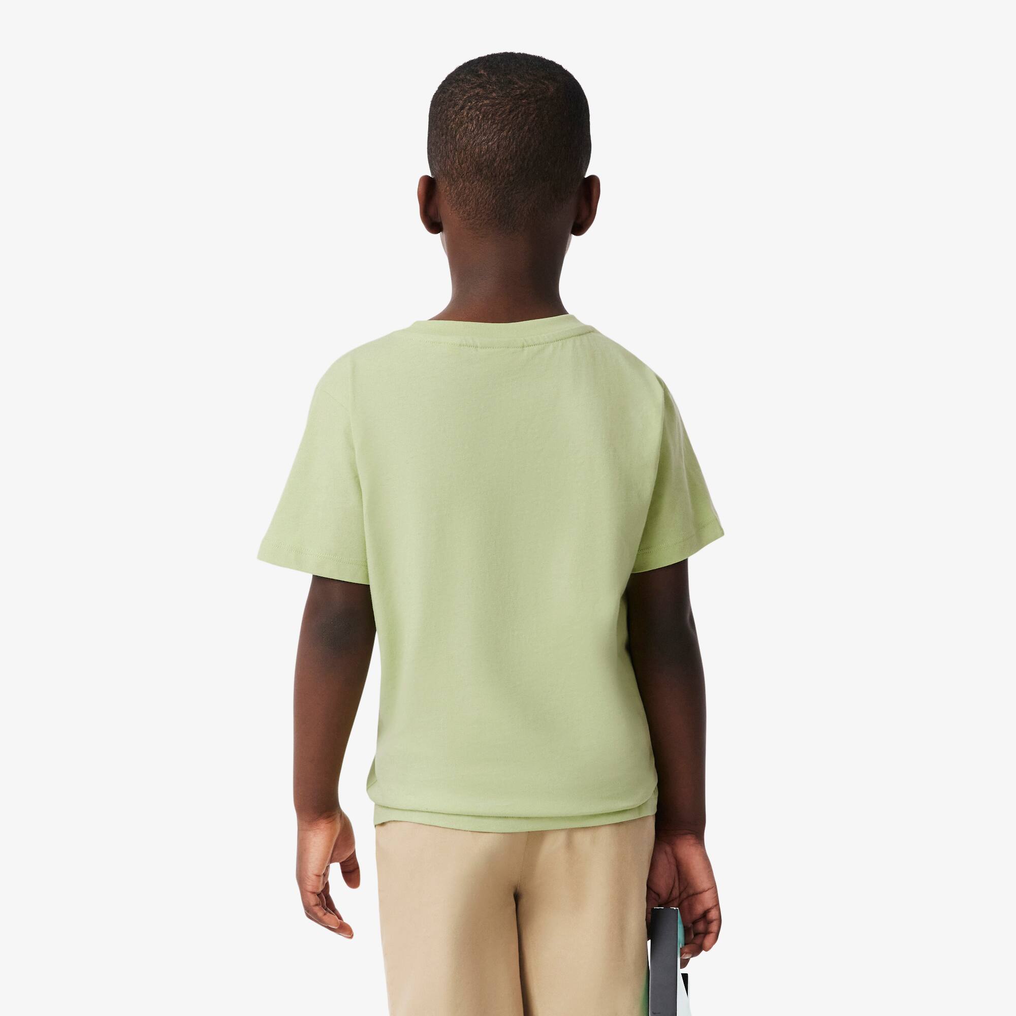 Crocodile Print Cotton T-Shirt - T-Shirts & Tops - New In 2026