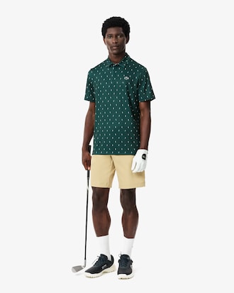 Polo de golf Regular Fit con protecci&oacute;n UV para hombre