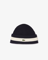 Unisex Rib Knit Wool Beanie